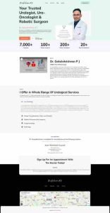 Gokulakrishnan P J – Best Urologist in Bangalore